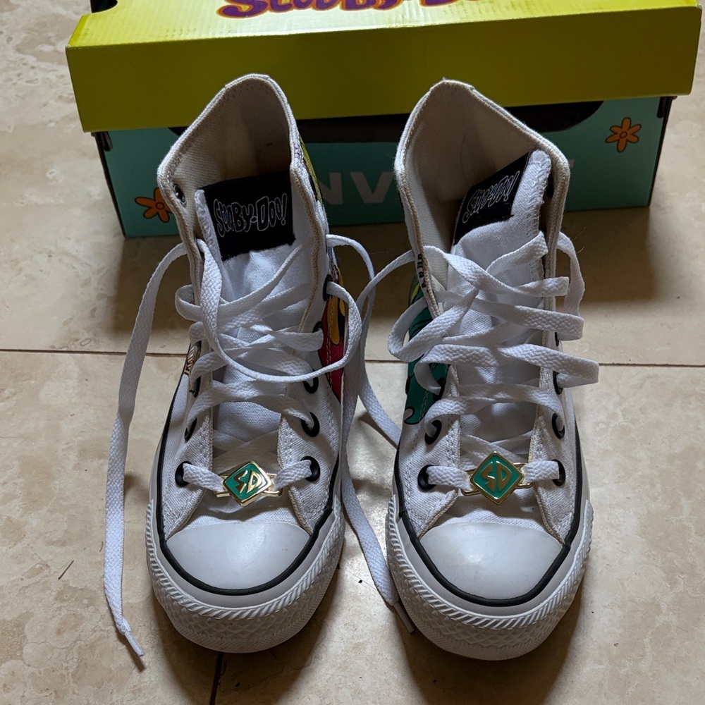Converse White Scooby-Doo High-Tops - Picture 2 of 5